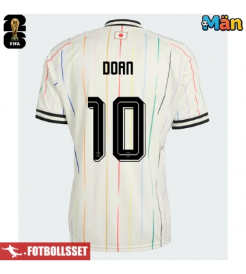 Japan Ritsu Doan #10 Bortatröja VM 2026 Kortärmad